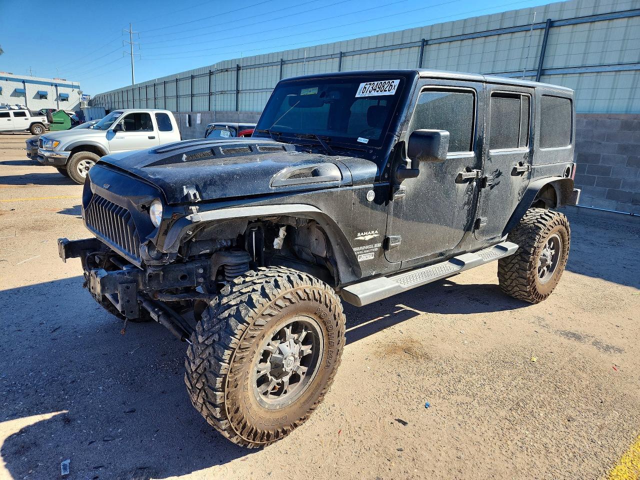2015 JEEP WRANGLER SAHARA | 1C4BJWEG6FL726726 | UPCARS