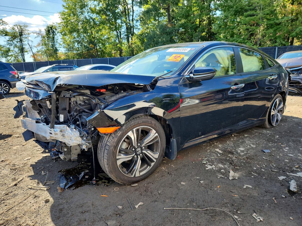2018 HONDA CIVIC TOURING | JHMFC1F92JX015684 | UPCARS