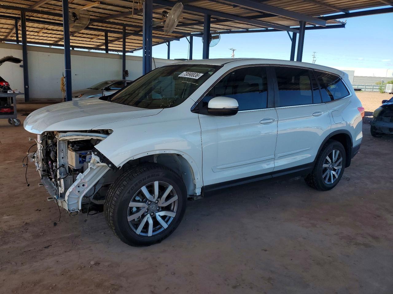 2022 HONDA PILOT EXL | 5FNYF6H59NB019904 | UPCARS