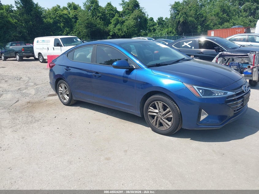 2019 HYUNDAI ELANTRA SEL | 5NPD84LF4KH408654 | UPCARS