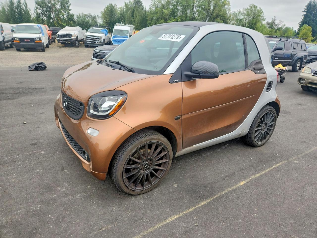 2016 SMART FORTWO | WMEFJ5DAXGK062528 | UPCARS