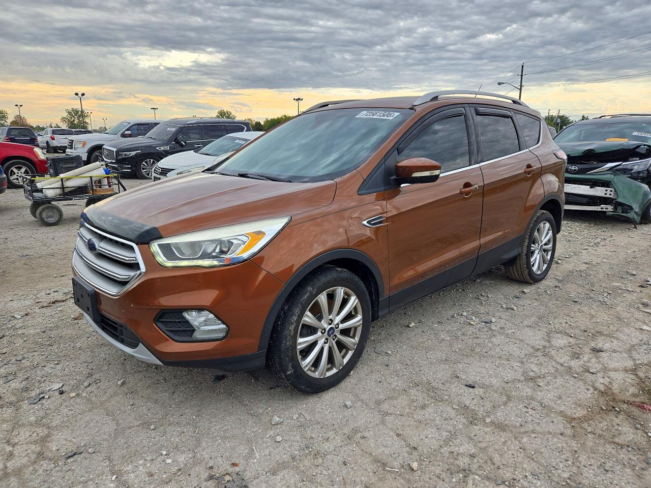 2017 FORD ESCAPE TITANIUM | 1FMCU9J99HUA47899 | UPCARS