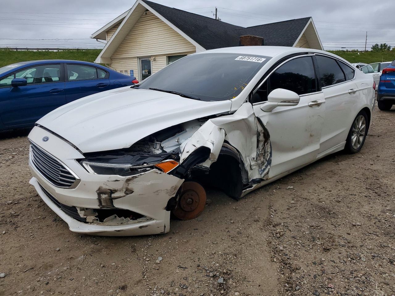 2017 FORD FUSION SE HYBRID | 3FA6P0LU7HR303542 | UPCARS