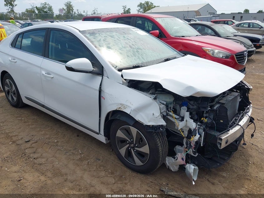2018 HYUNDAI IONIQ HYBRID SEL | KMHC75LC7JU090393 | UPCARS
