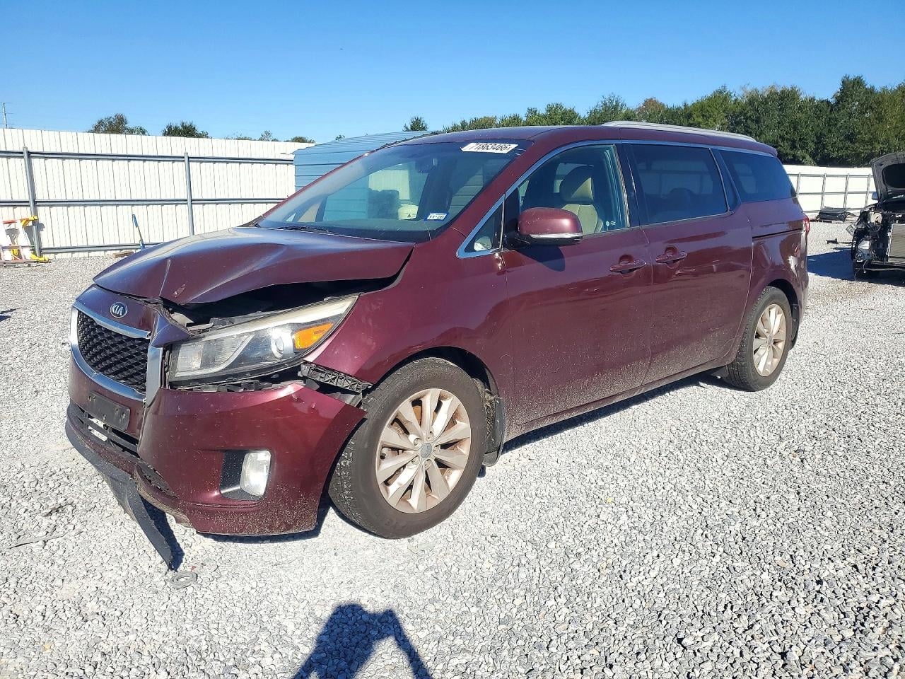 2015 KIA SEDONA EX | KNDMC5C13F6056451 | UPCARS