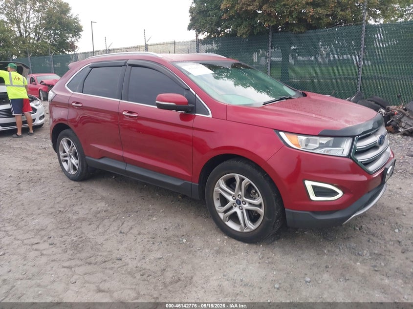 2015 FORD EDGE TITANIUM | 2FMTK4K96FBB56802 | UPCARS