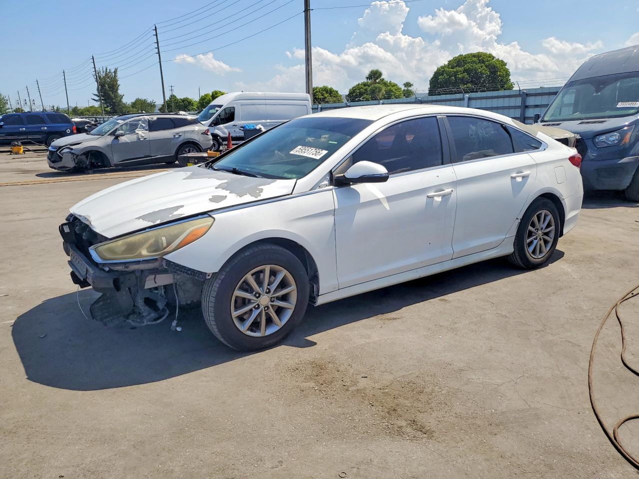 2018 HYUNDAI SONATA SE | 5NPE24AF4JH646592 | UPCARS