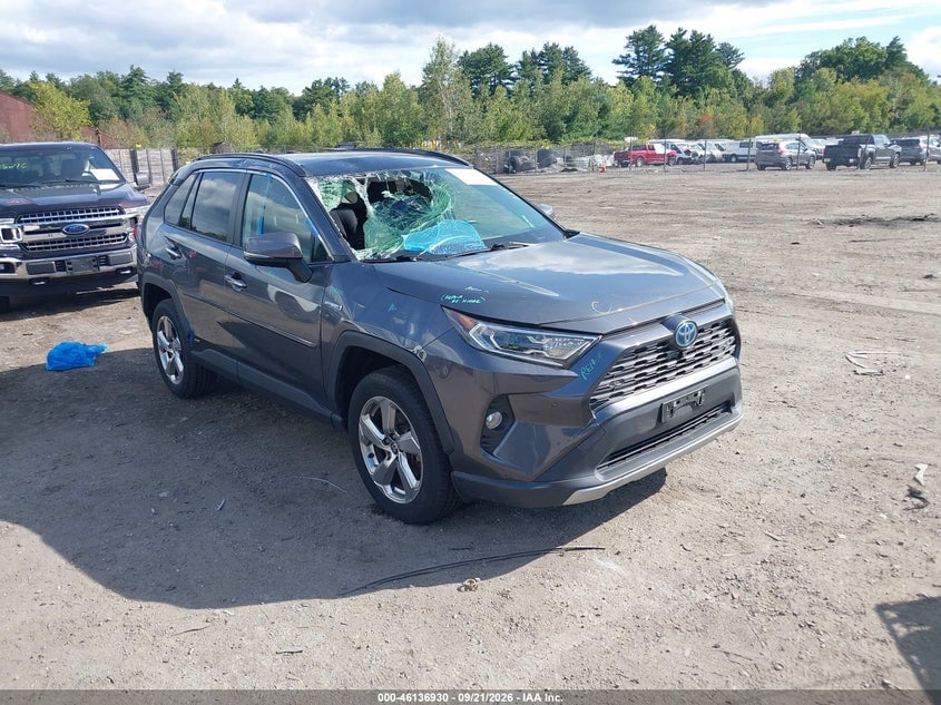 2020 TOYOTA RAV4 HYBRID LIMITED | JTMDWRFV3LD526529 | UPCARS