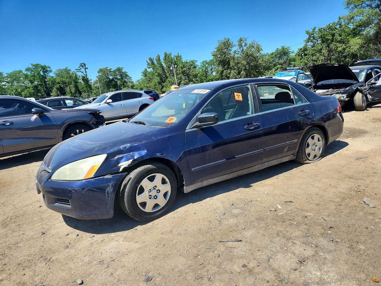 2007 HONDA ACCORD LX | 1HGCM56407A110593 | UPCARS