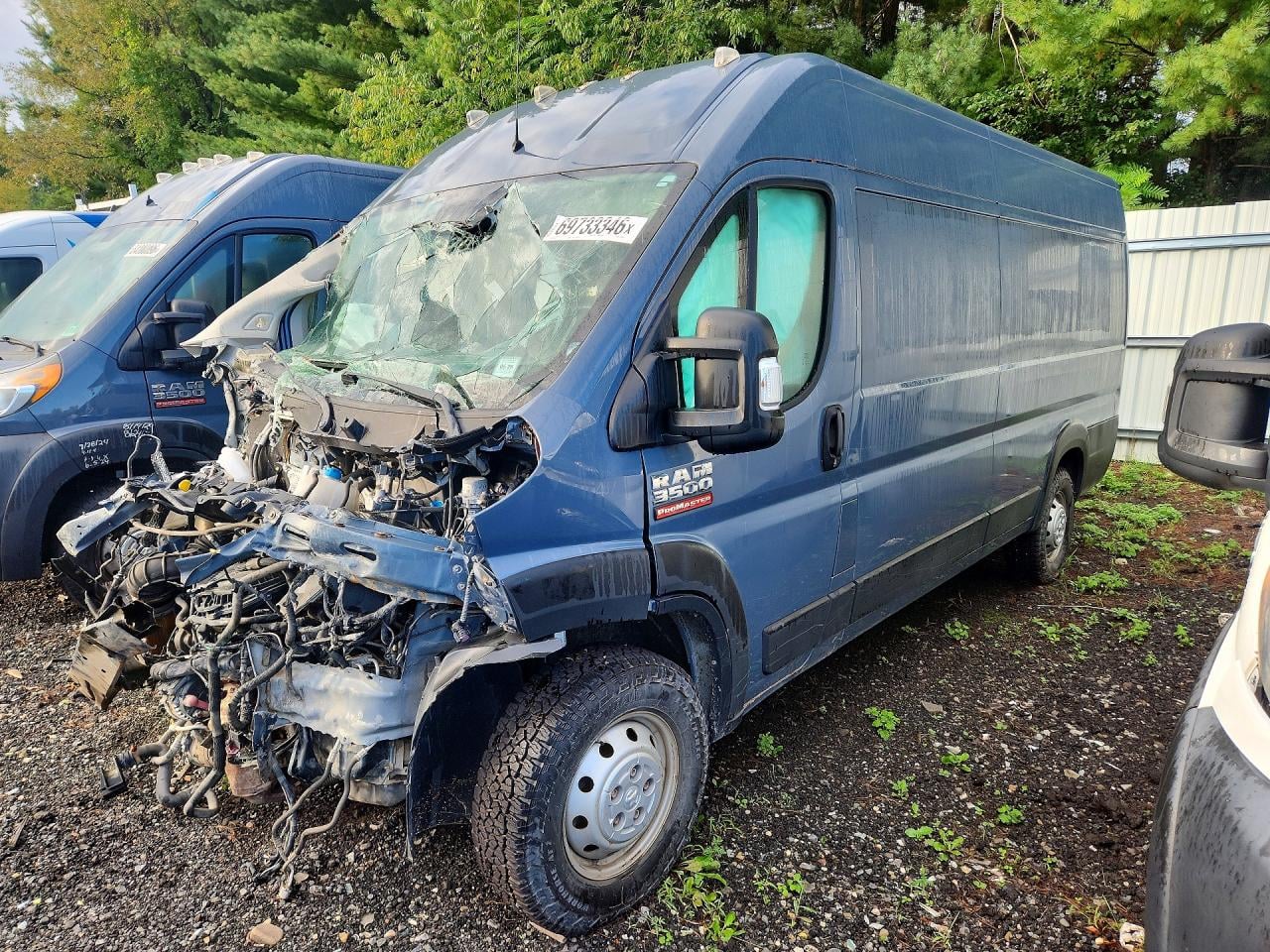 2021 RAM PROMASTER 3500 HIGH | 3C6MRVJGXME544364 | UPCARS
