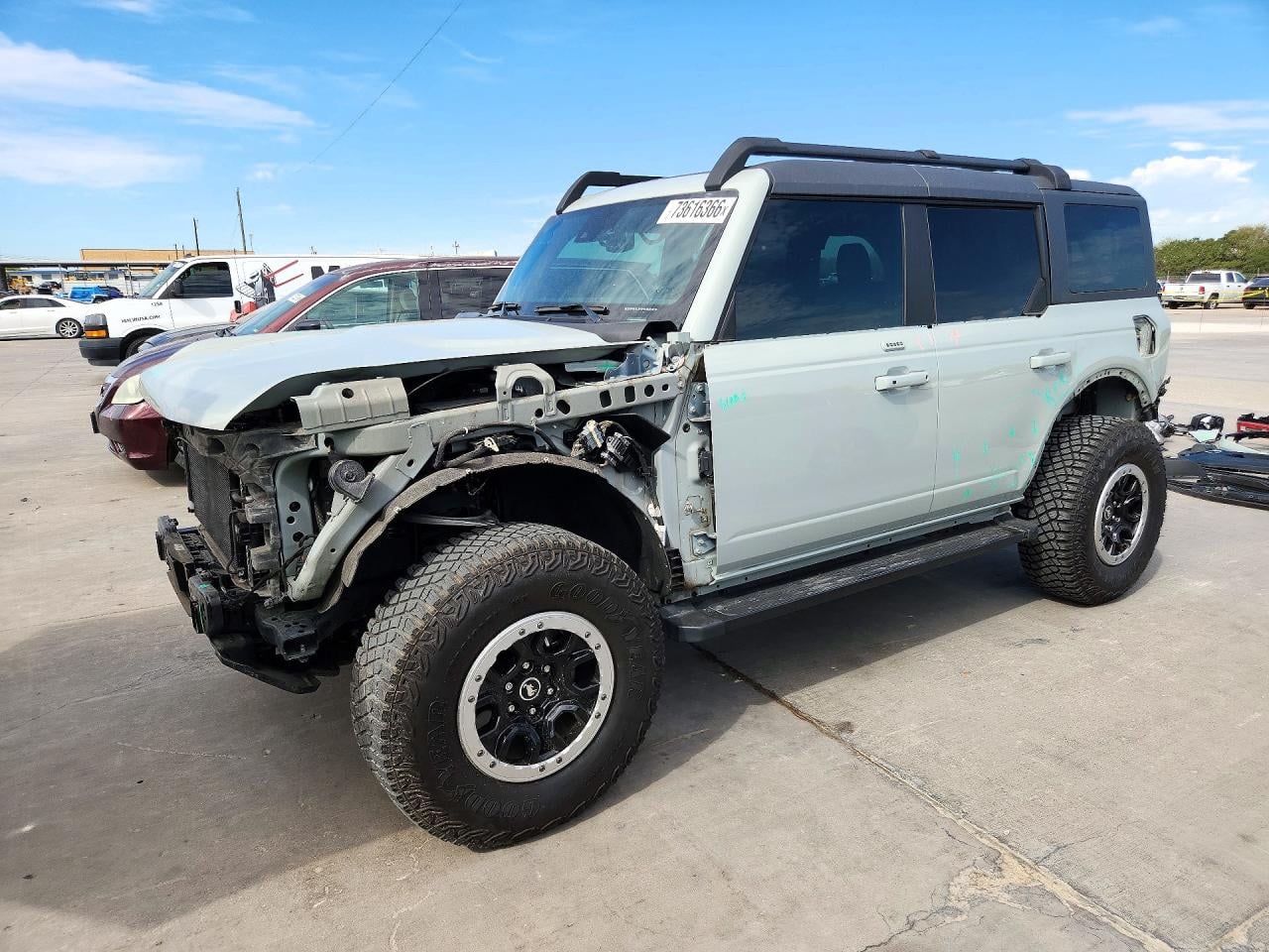 2022 FORD BRONCO BASE | 1FMEE5DP4NLB06187 | UPCARS