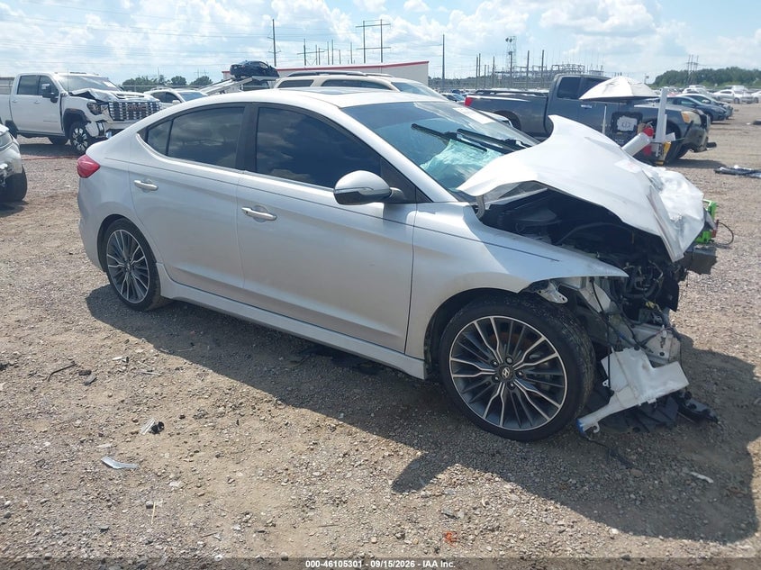 2018 HYUNDAI ELANTRA SPORT | KMHD04LB9JU525506 | UPCARS