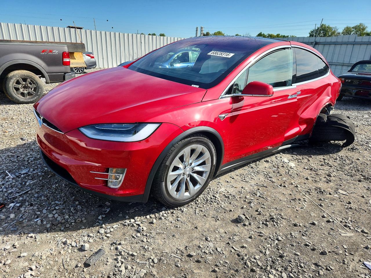 2021 TESLA MODEL X | 5YJXCAE26MF319285 | UPCARS