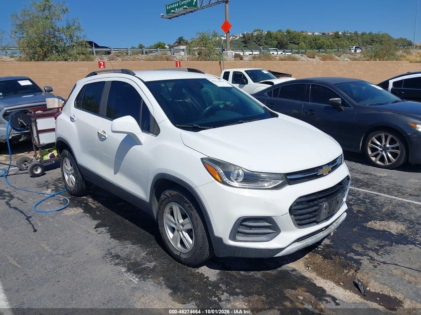2017 CHEVROLET TRAX LT | KL7CJPSB2HB162100 | UPCARS