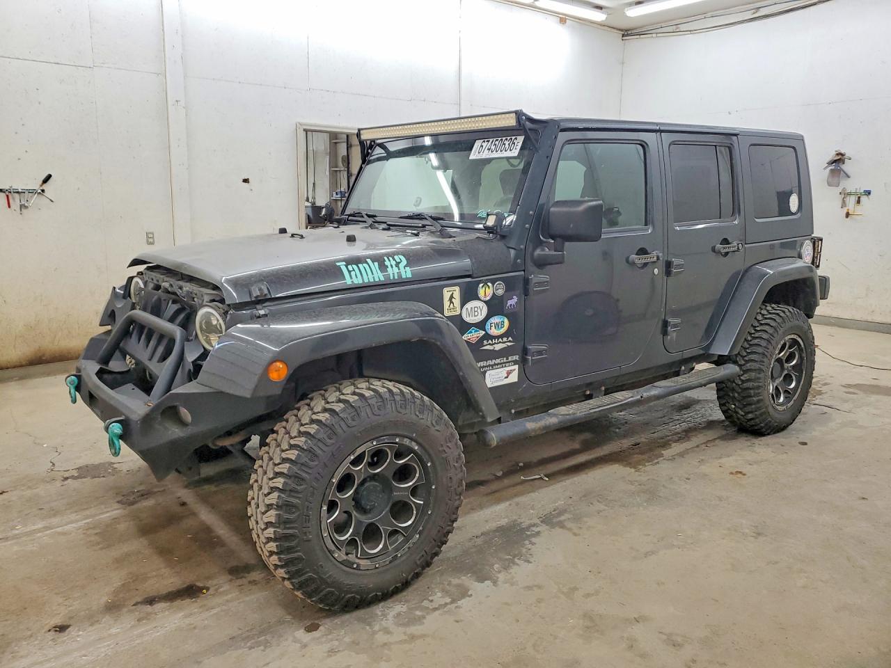 2010 JEEP WRANGLER SAHARA | 1J4BA5H13AL143860 | UPCARS