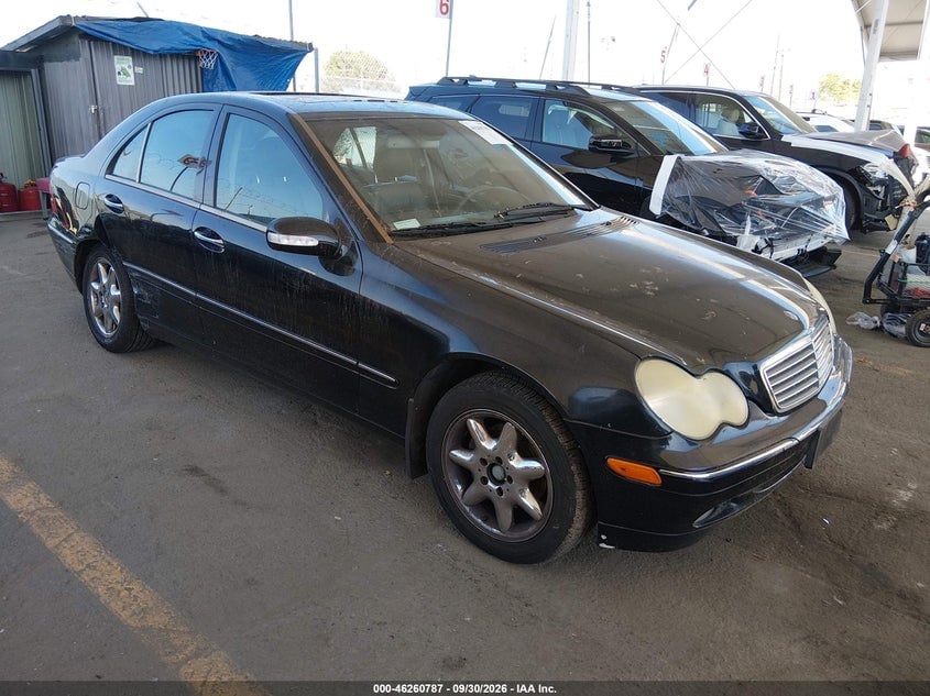 2002 MERCEDES-BENZ C 240 | WDBRF61J42F166942 | UPCARS