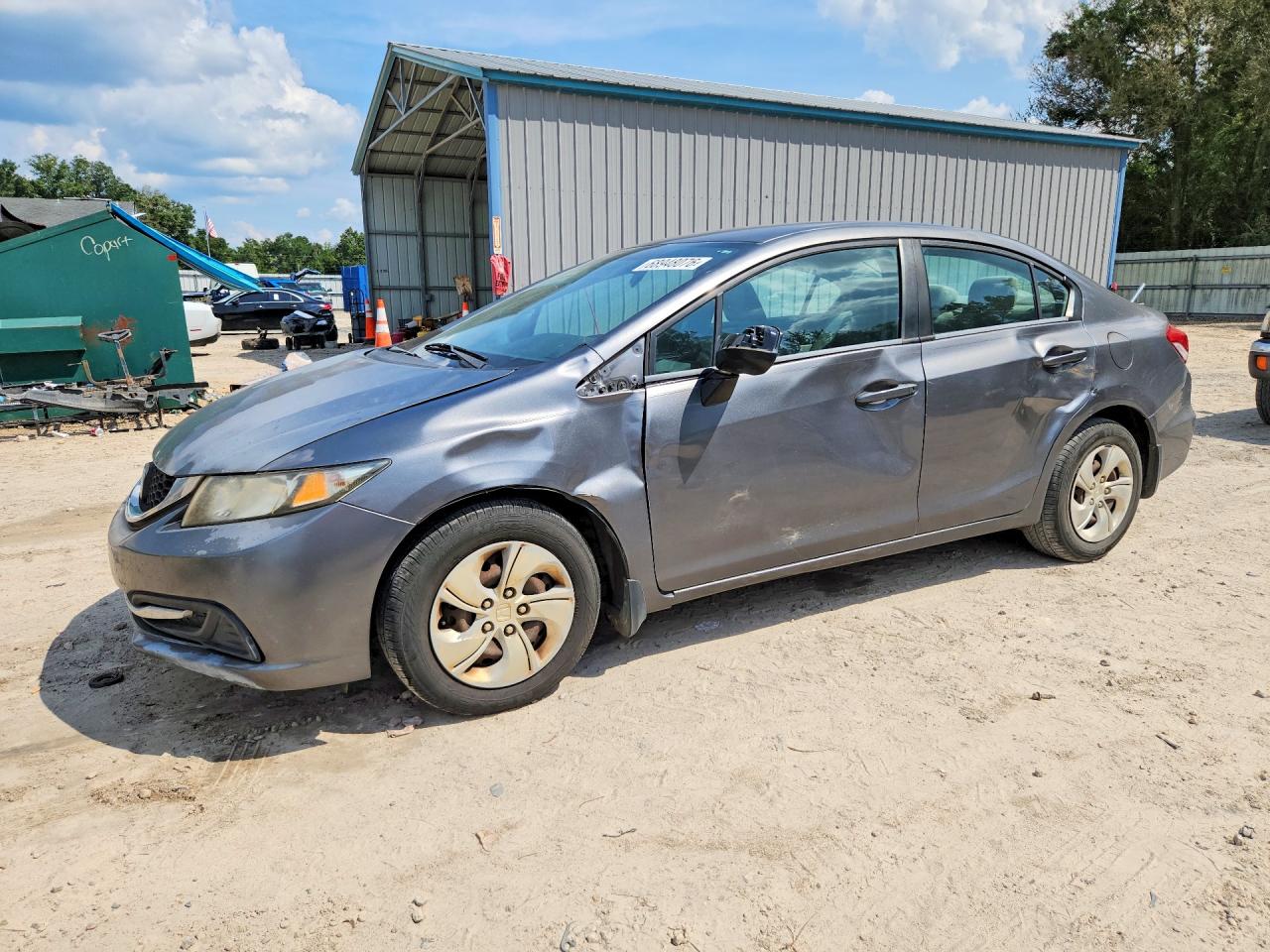 2013 HONDA CIVIC LX | 19XFB2F58DE079353 | UPCARS