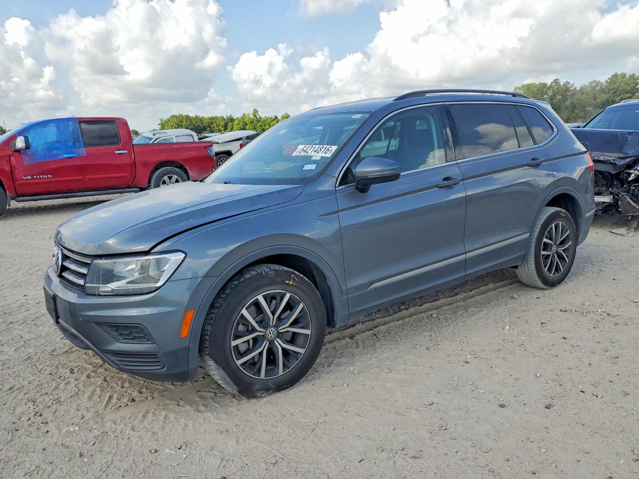 2021 VOLKSWAGEN TIGUAN SE | 3VV3B7AX9MM039072 | UPCARS