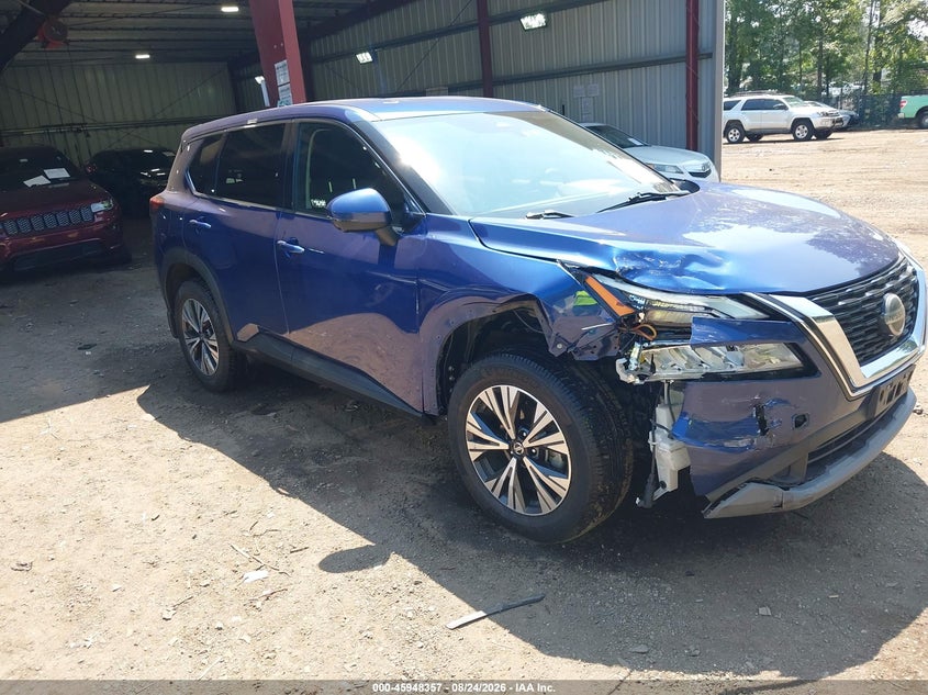 2021 NISSAN ROGUE SV FWD | 5N1AT3BA1MC757685 | UPCARS