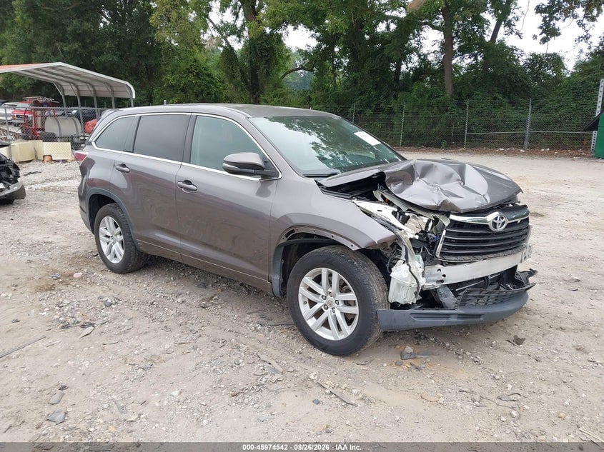 2014 TOYOTA HIGHLANDER LE | 5TDZARFH2ES007042 | UPCARS