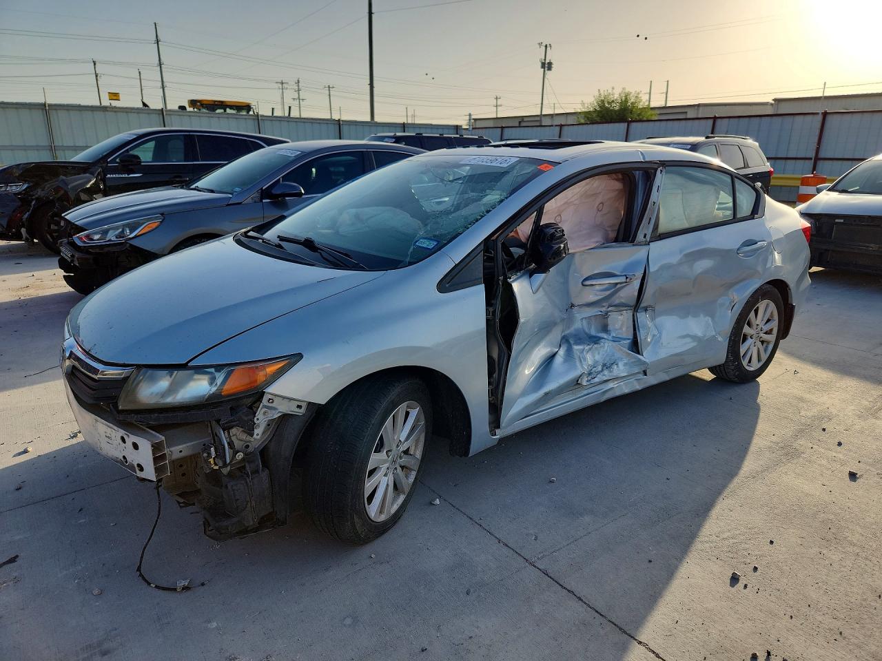 2012 HONDA CIVIC EXL | 2HGFB2F98CH505839 | UPCARS