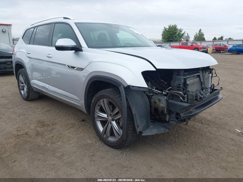 2019 VOLKSWAGEN ATLAS 3.6L V6 SE W/TECHNOLOGY R-LINE | 1V2XR2CA4KC506435 | UPCARS