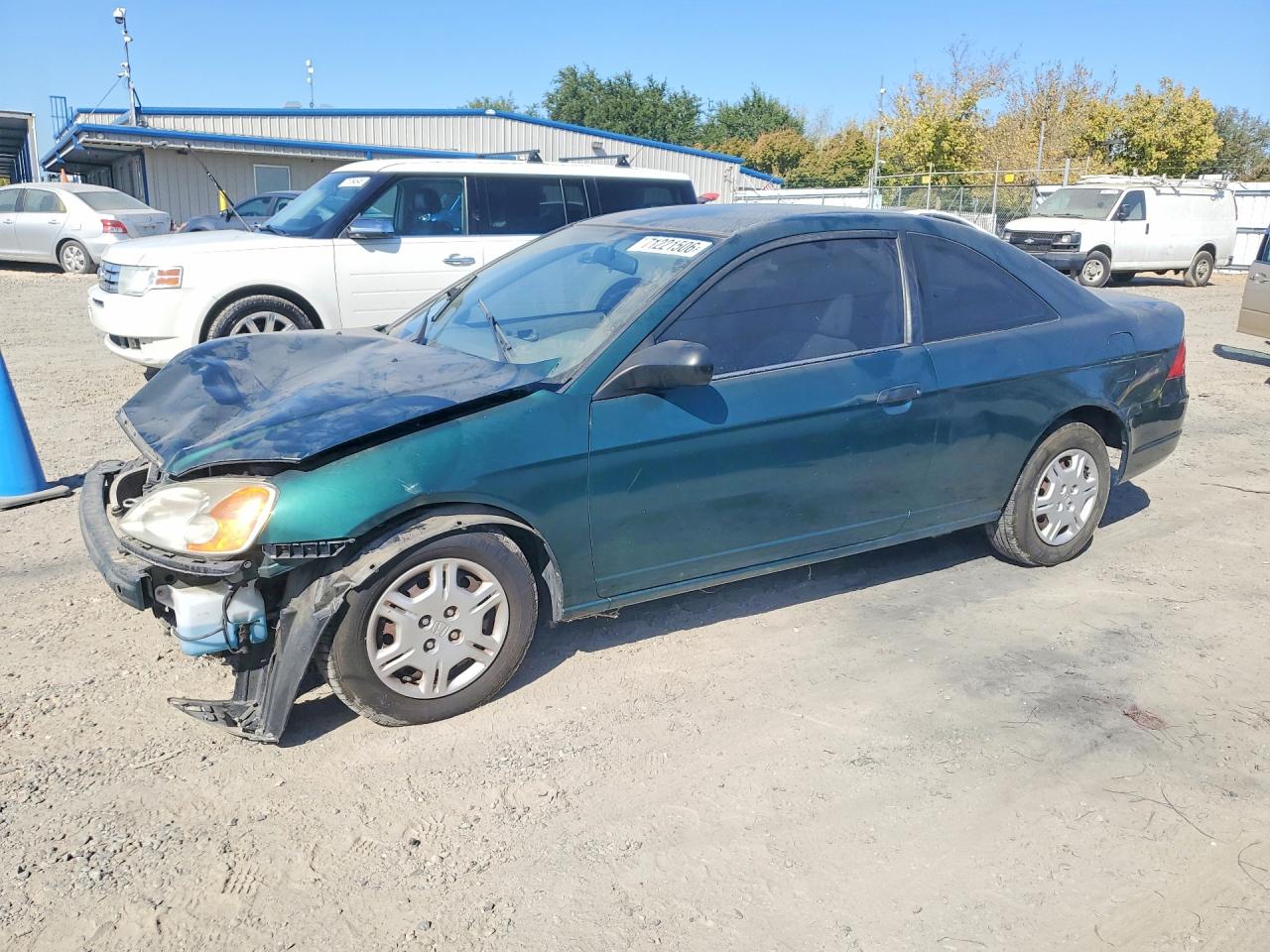 2001 HONDA CIVIC LX | 1HGEM22571L008905 | UPCARS