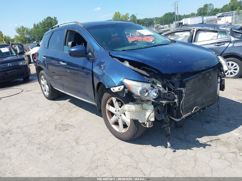 2009 NISSAN MURANO S | JN8AZ18W39W130880 | UPCARS