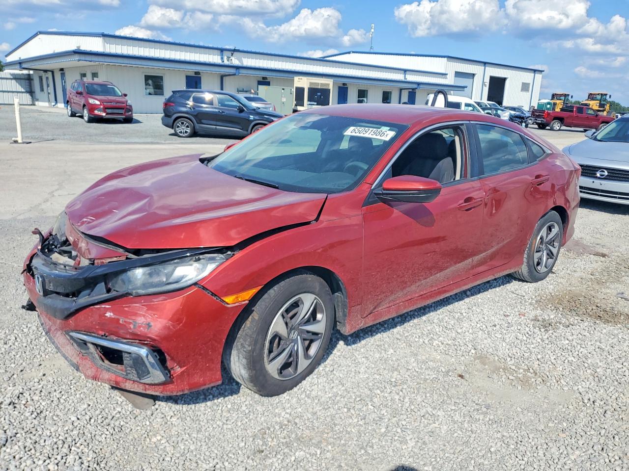 2020 HONDA CIVIC LX | 19XFC2F66LE009631 | UPCARS