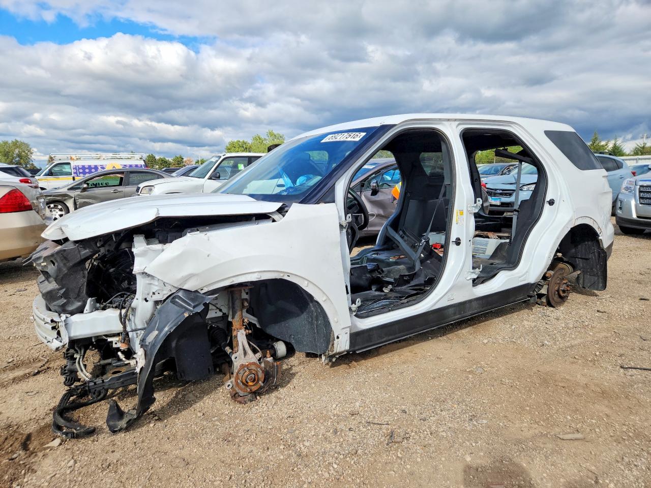 2019 FORD EXPLORER POLICE INTERCEPTOR | 1FM5K8AR6KGA12977 | UPCARS