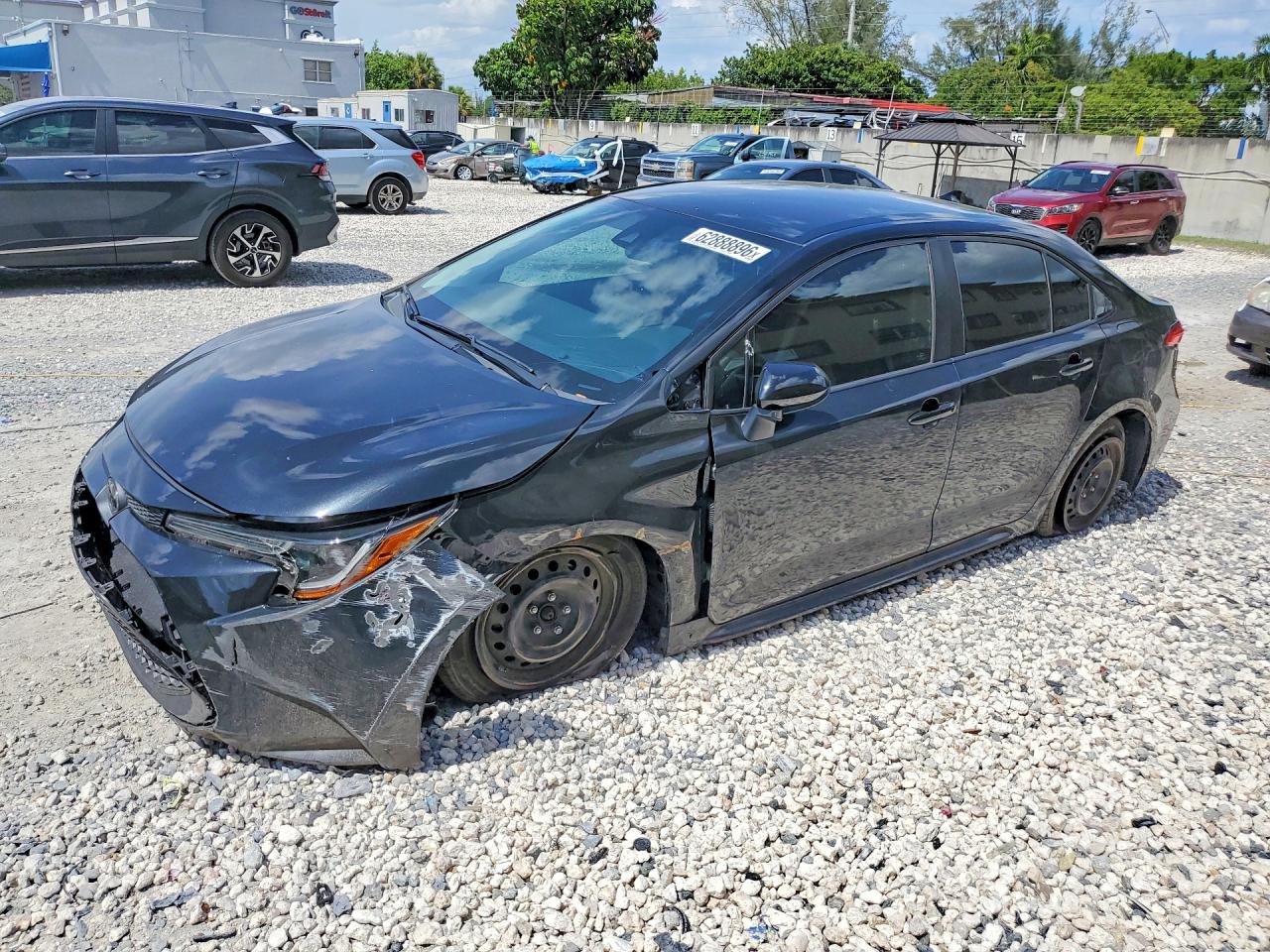 2022 TOYOTA COROLLA LE | 5YFEPMAE3NP371136 | UPCARS