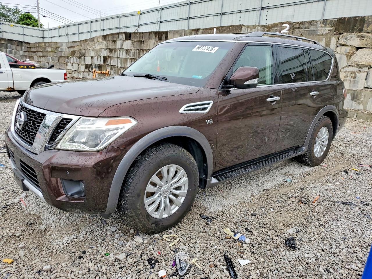 2018 NISSAN ARMADA SV | JN8AY2NC1J9551258 | UPCARS