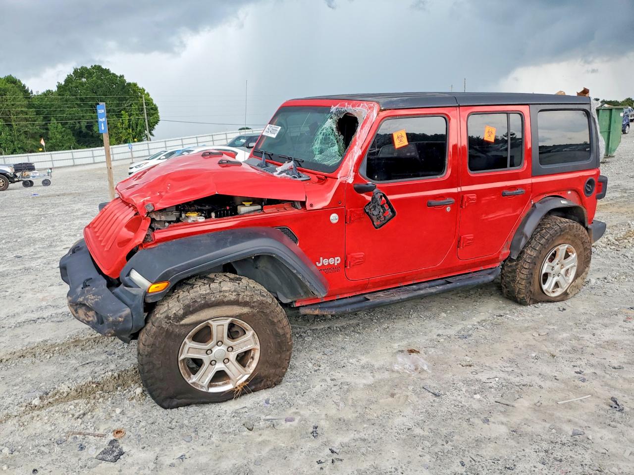 2020 JEEP WRANGLER SPORT | 1C4HJXDG6LW141141 | UPCARS