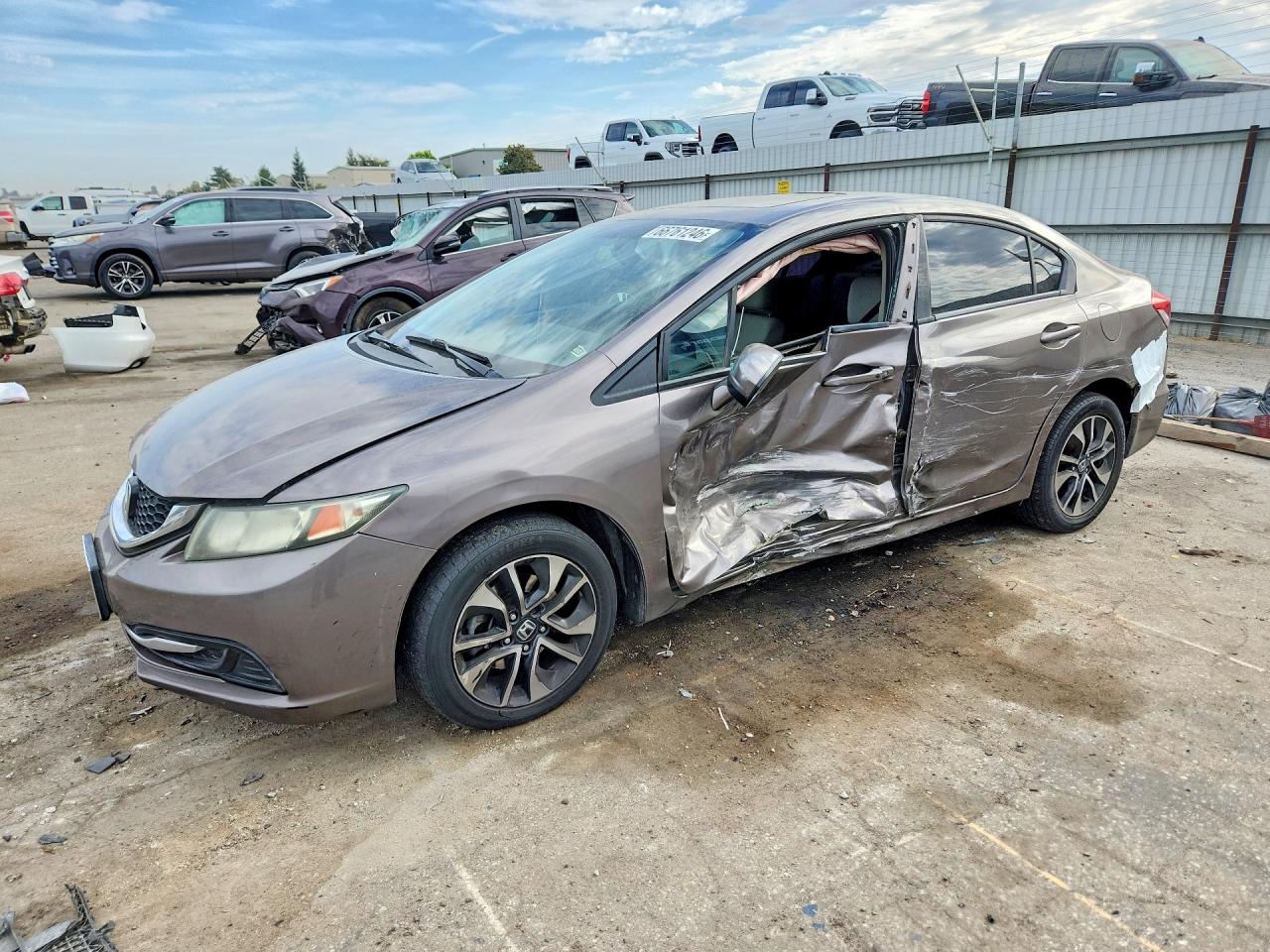 2014 HONDA CIVIC EX | 19XFB2F88EE246399 | UPCARS
