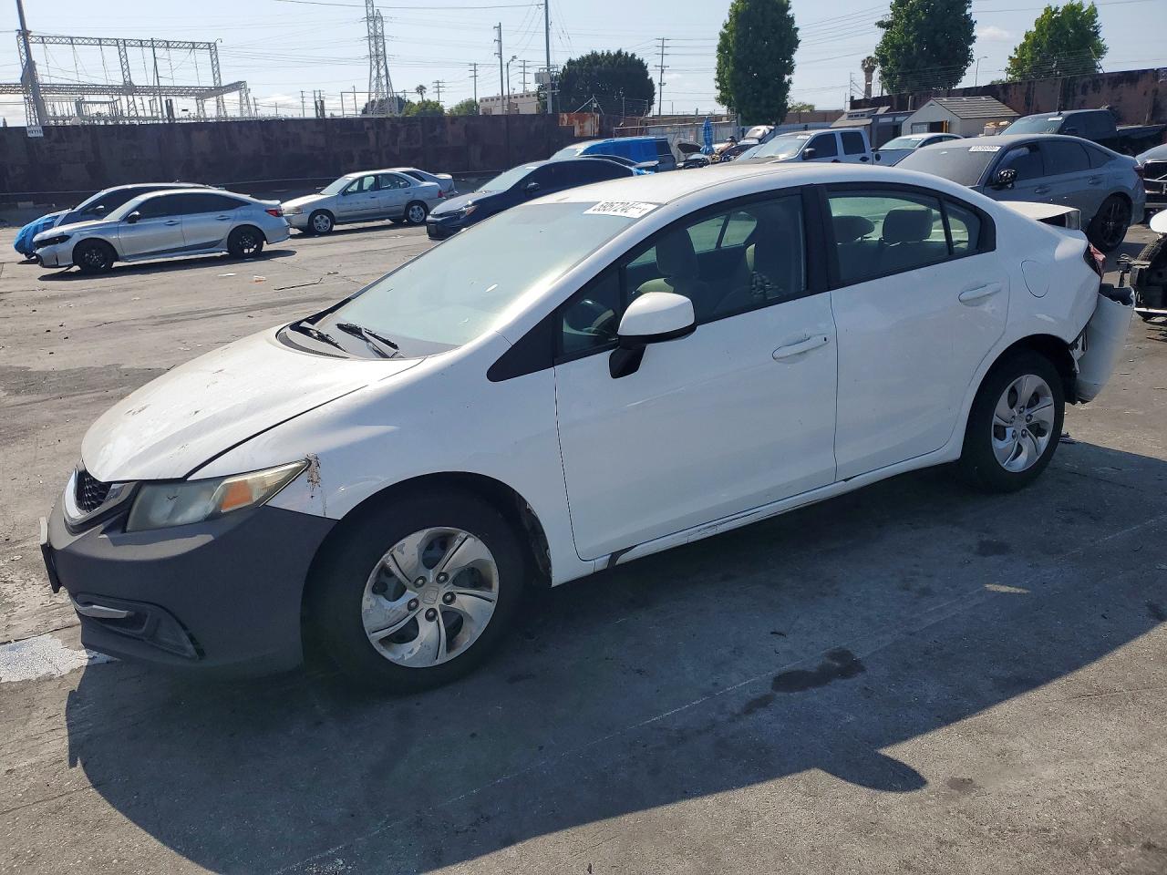 2013 HONDA CIVIC LX | 2HGFB2F51DH601973 | UPCARS