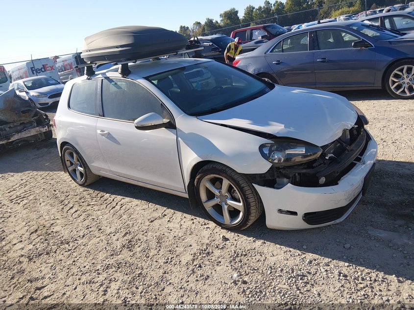 2012 VOLKSWAGEN GOLF 2.5L 2-DOOR | WVWAB7AJ4CW000776 | UPCARS