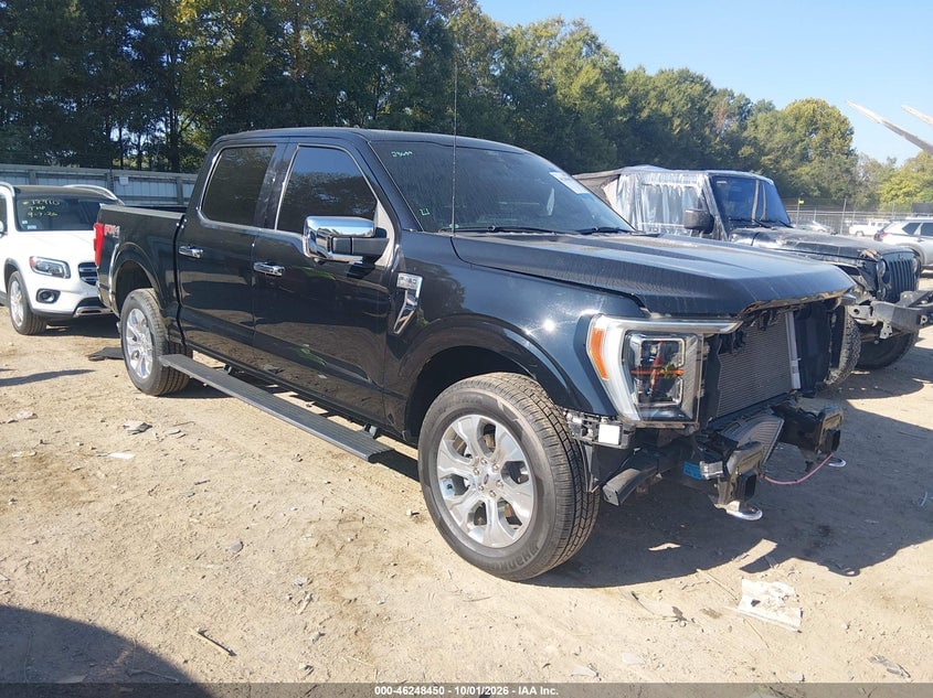 2022 FORD F-150 PLATINUM | 1FTFW1E81NFA40430 | UPCARS