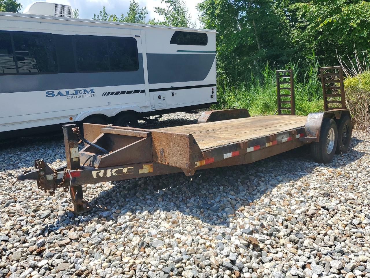 2021 RICE 12' UTILIT FMEHR8220 EQUIPMENT TRAILER | 4RWBE2028MH036797 | UPCARS