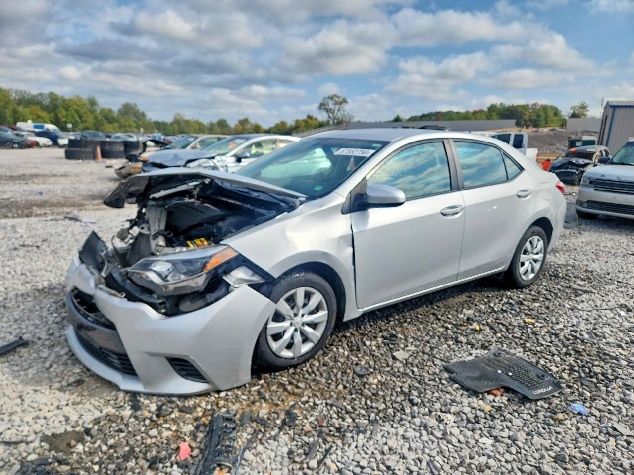 2016 TOYOTA COROLLA LE | 5YFBURHE7GP566819 | UPCARS