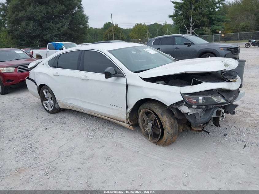 2016 CHEVROLET IMPALA 1FL | 2G11X5SA4G9158269 | UPCARS