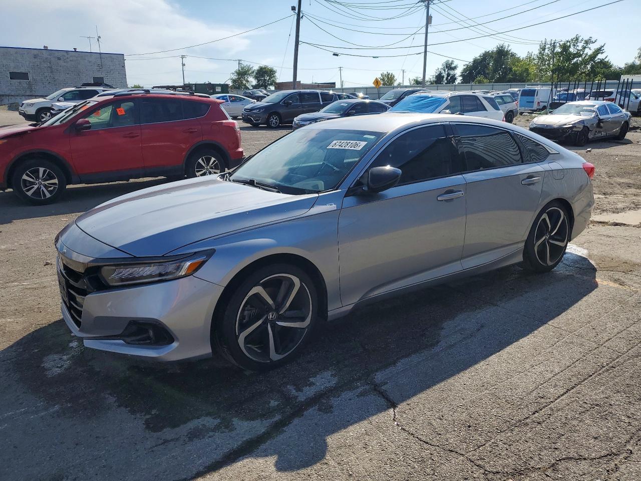 2021 HONDA ACCORD SPORT SE | 1HGCV1F43MA011297 | UPCARS