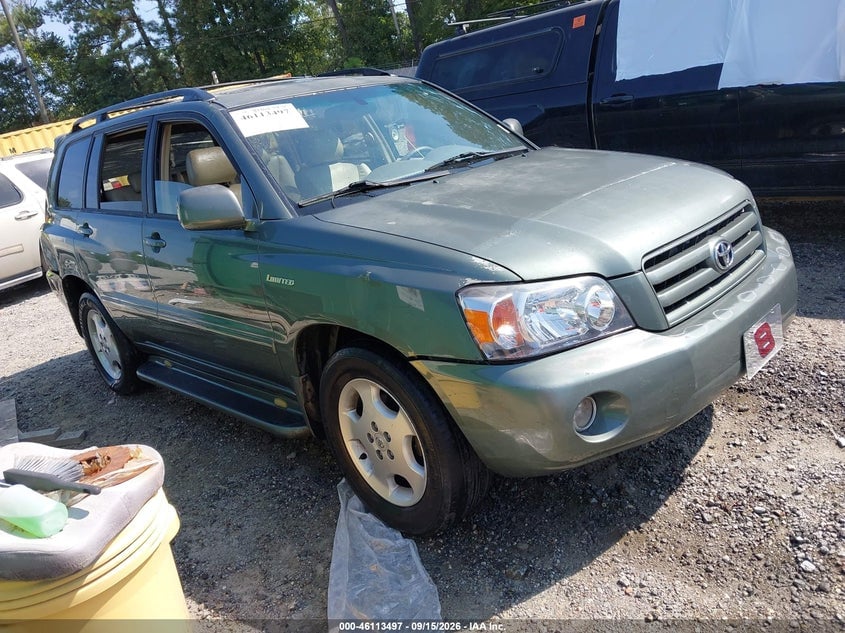 2005 TOYOTA HIGHLANDER LIMITED V6 | JTEDP21A950085939 | UPCARS