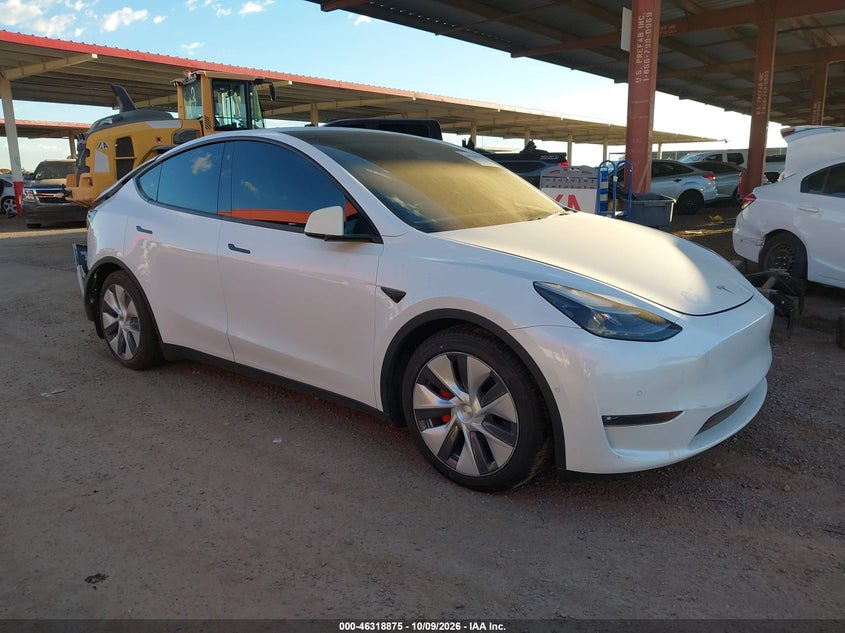 2022 TESLA MODEL Y PERFORMANCE DUAL MOTOR ALL-WHEEL DRIVE | 7SAYGDEF4NF347314 | UPCARS