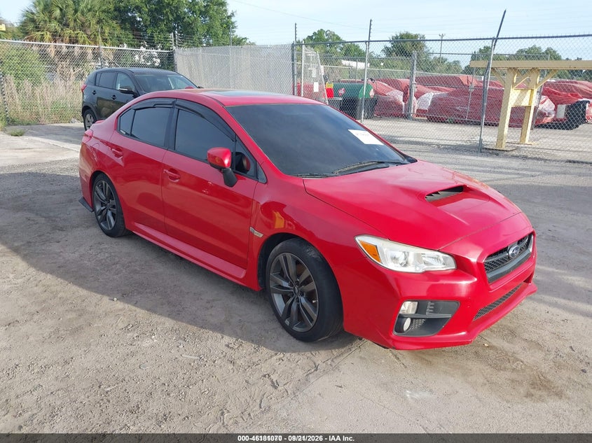 2016 SUBARU WRX PREMIUM | JF1VA1E65G9803680 | UPCARS