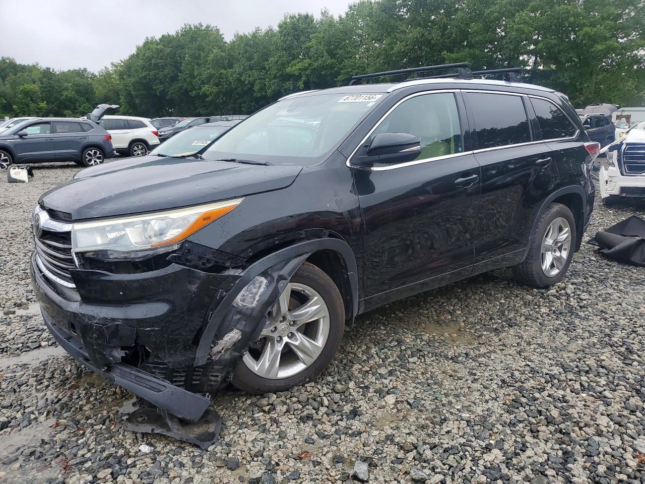 2015 TOYOTA HIGHLANDER LIMITED PLATINUM | 5TDDKRFH4FS140491 | UPCARS