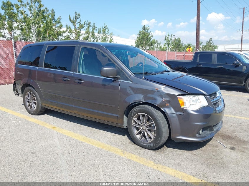 2017 DODGE GRAND CARAVAN SXT | 2C4RDGCG4HR800248 | UPCARS