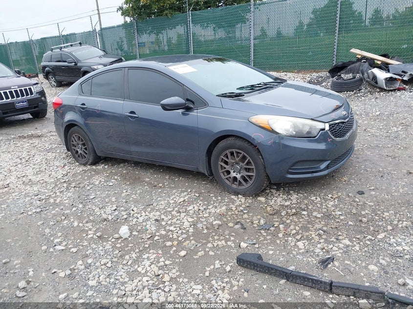 2016 KIA FORTE LX | KNAFK4A64G5563481 | UPCARS