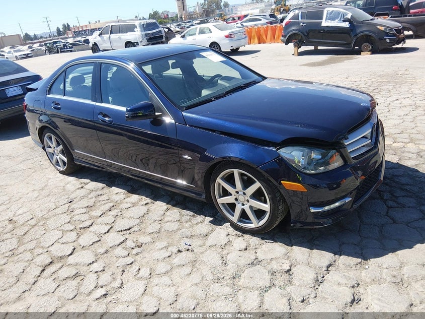 2012 MERCEDES-BENZ C 250 SPORT | WDDGF4HBXCR222285 | UPCARS