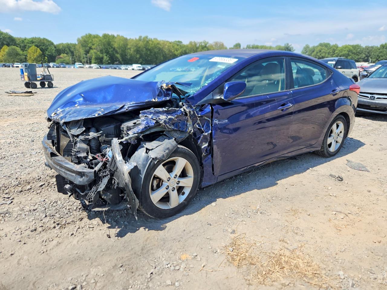 2013 HYUNDAI ELANTRA GLS | 5NPDH4AE2DH382388 | UPCARS