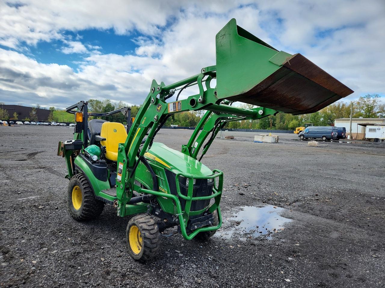 2021 JOHN DEERE 1025R 120R BACKHOE | 1LV1025RCMM816479 | UPCARS